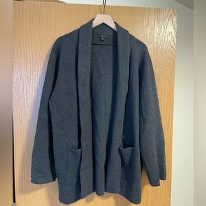 J.crew open sweater blazer xxl